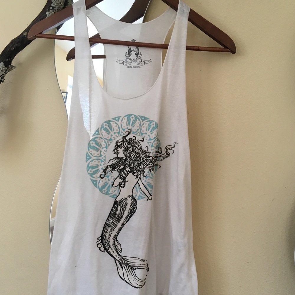 Bear Dance Mermaid Tank top